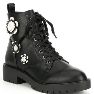 Betsey Johnson Dash Combat Boots